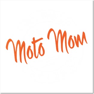 Dirt Bike Moto Mom Club Posters and Art